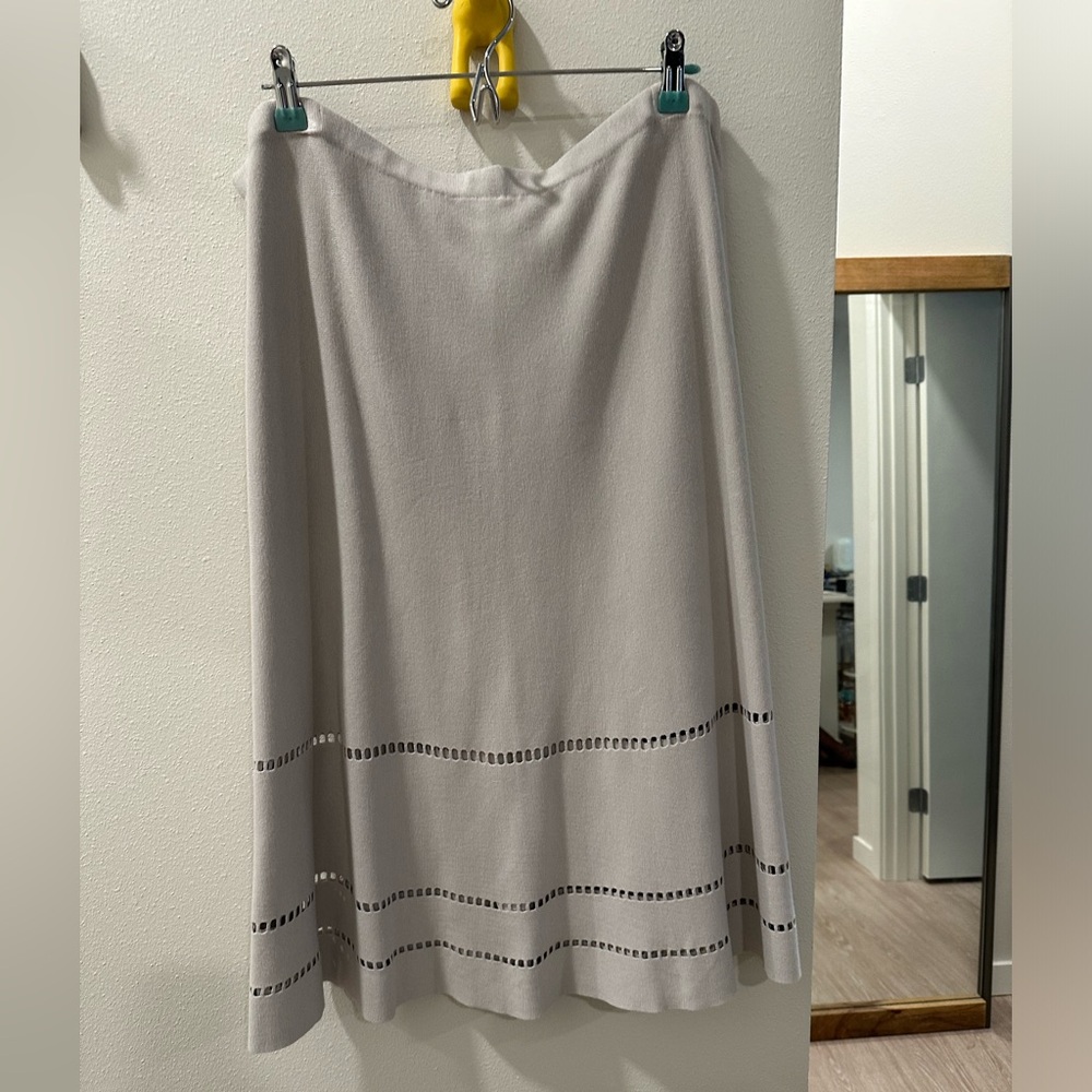Banana Republic Gray sweater Skirt